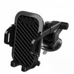 Wholesale Clip Grip Long Windshield and Dashboard Car Mount Holder for Phone C019 (Black)